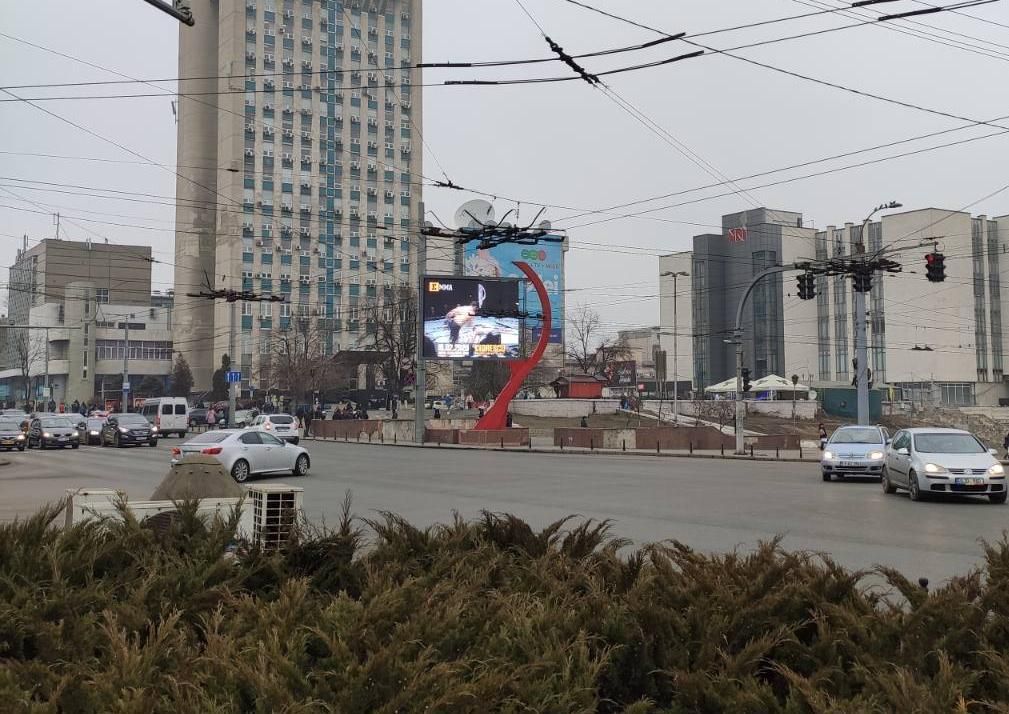 LED publicitar, Chisinau/BD.STEFAN CEL MARE/STR.ISMAIL
