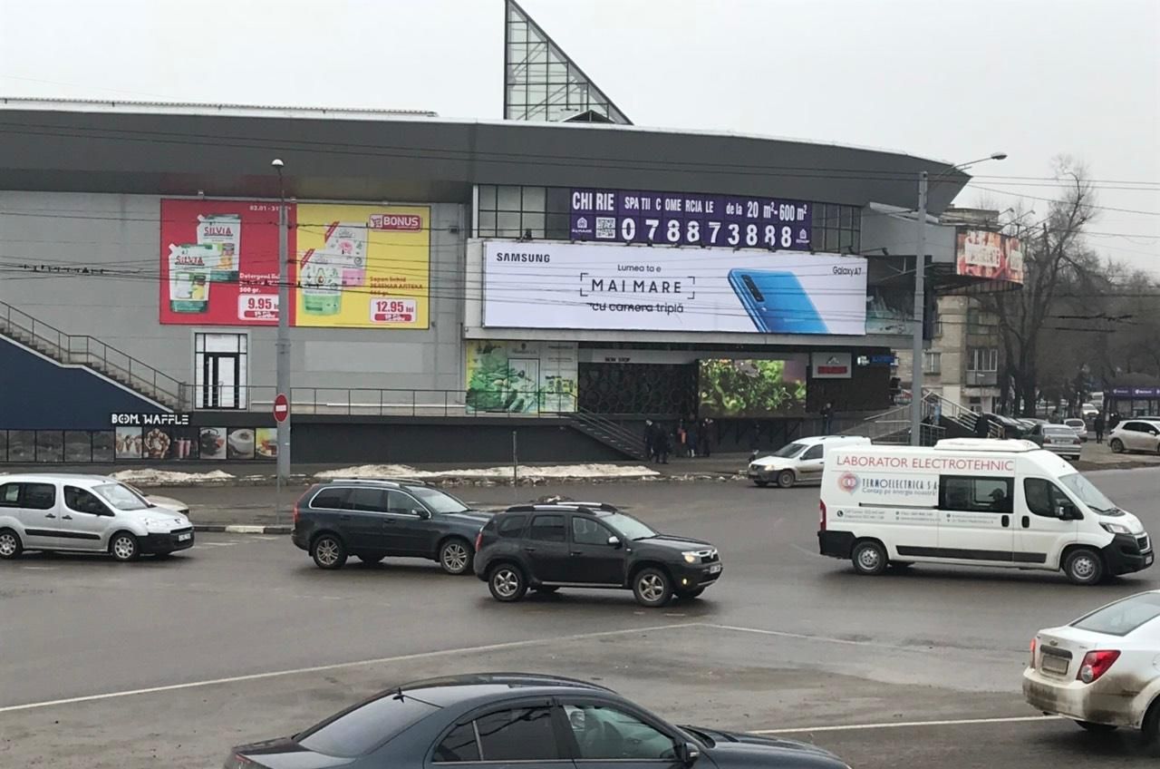LED publicitar, Chisinau/BD.IU.GAGARIN/STR.C.NEGRUZZI