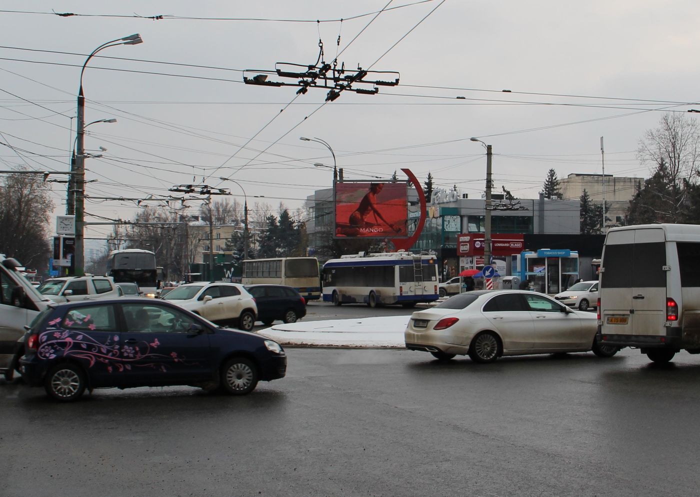 LED publicitar, Chisinau/STR.KIEV/STR.BOGDAN VOIEVOD
